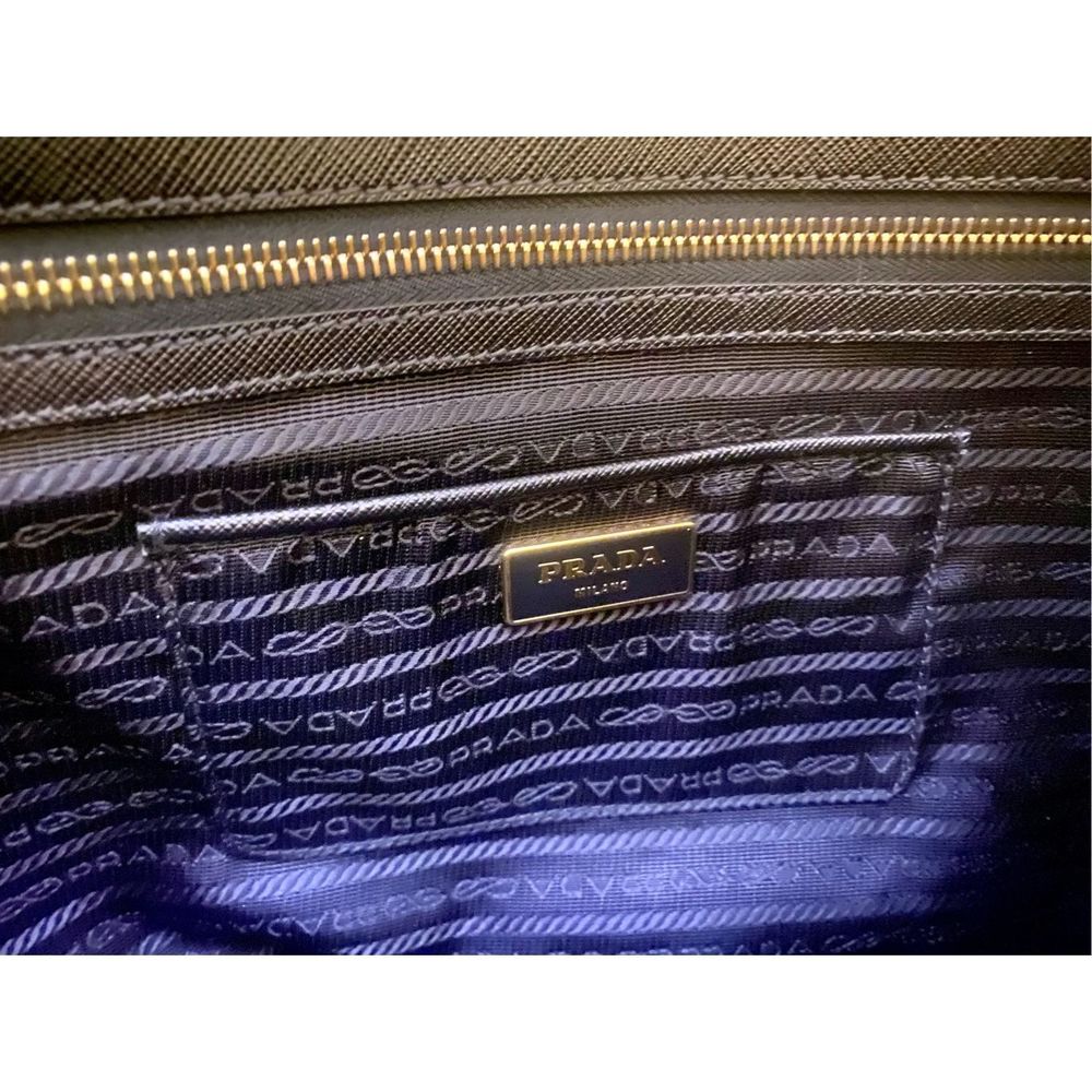 Prada Black Tote with Gold Details - Picture 10 of 16